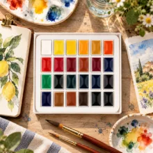 آبرنگ 24 رنگ راما مدل Pro Artist
