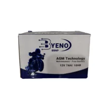 باتری موتورسیکلت بینا باتری مدل باینو ۱۲ ولت ۷ آمپر - 12V 7AH / 10HR