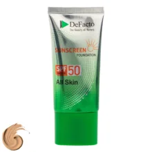 کرم ضد آفتاب رنگی صورت دیفکتو SPF 50 مدل LB ‌محافظ در برابر اشعه UVA،UVB مناسب برای انواع پوست حجم 50 میلی‌لیتر