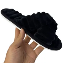 دمپایی حوله‌ای نیکتا مدل 12000-11 کد 1703-BK