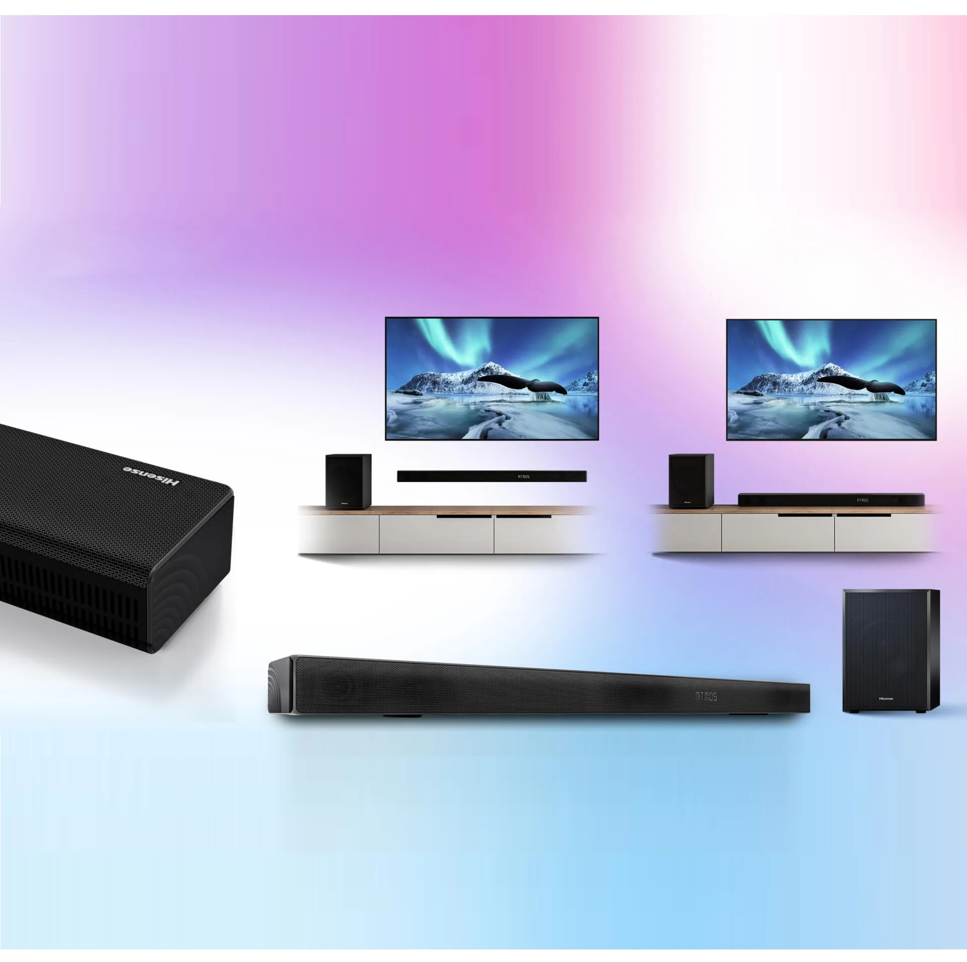 ساندبار هایسنس مدل U3120G