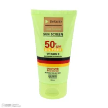 کرم ضد آفتاب رنگی دیفکتو SPF 50 مدل 03 مناسب برای پوستهای چرب حجم 50 میلیلیتر