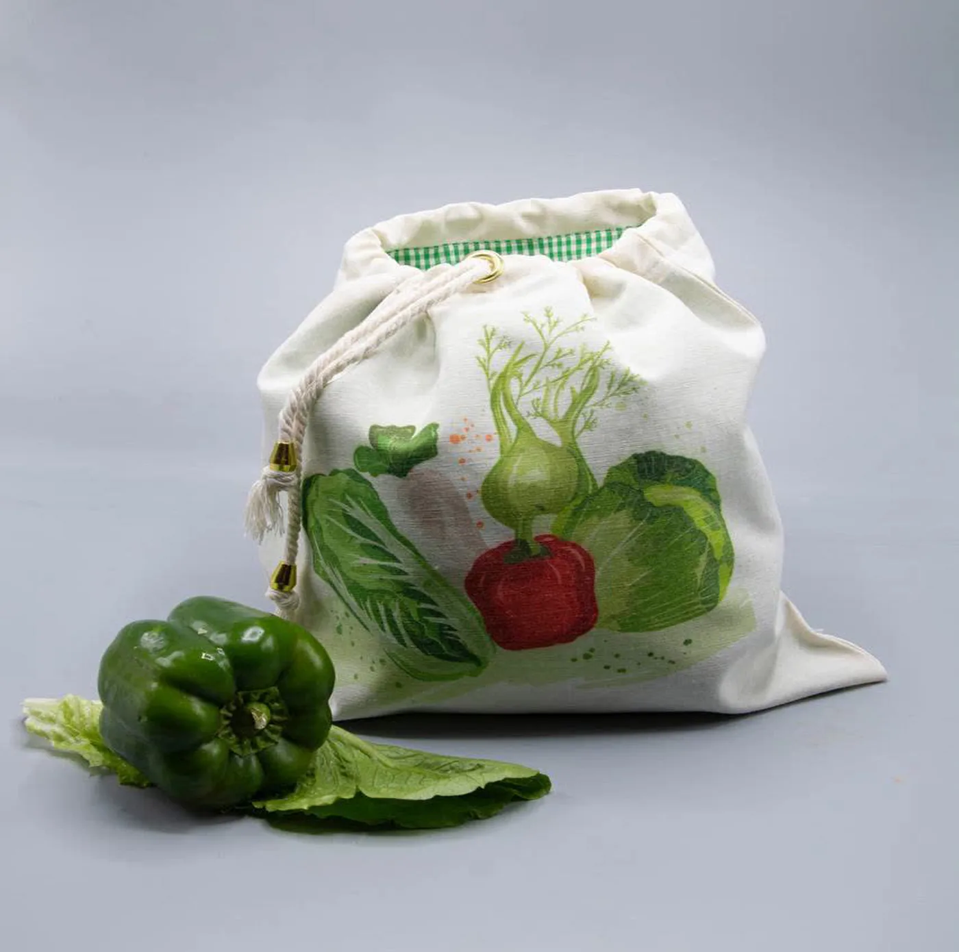 کیسه سبزی مدل میوه بسته 5 عددی
