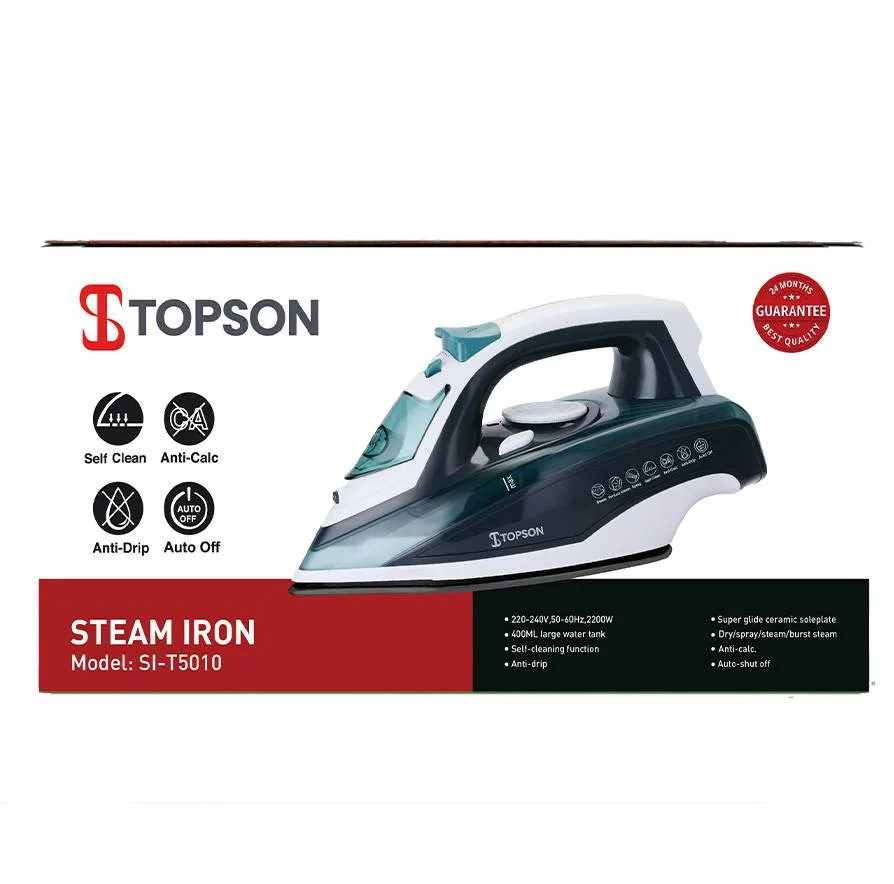 اتو بخار 2200 وات تاپسون مدل SI-T5010