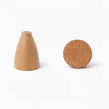دستگیره کمد و کابینت روز مید مدل مینیمال چوب مجموعه دوازده عددی