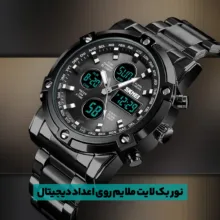 ساعت مچی دیجیتال اسکمی مدل S-1389 blc
