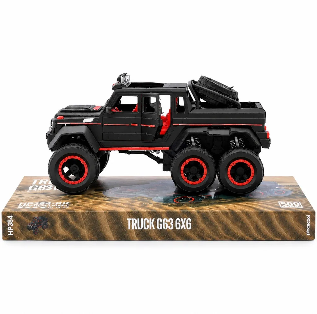 ساختنی 341 تکه پیسکول مدل 6×6 Truck G63