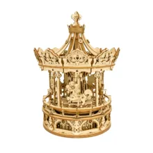 ساختنی 883 تکه طرح موزیکالی مدل Romantic carousel