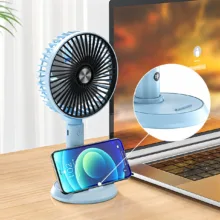 پنکه شارژی  دی پی مدل DP-7640 ظرفیت 3000 میلی آمپر