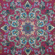 رومیزی ترمه رضایی طرح میترا مدل مربع