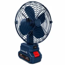 پنکه شارژی روزینکس مدل COOL SUMMER ظرفیت 2200 میلی آمپر
