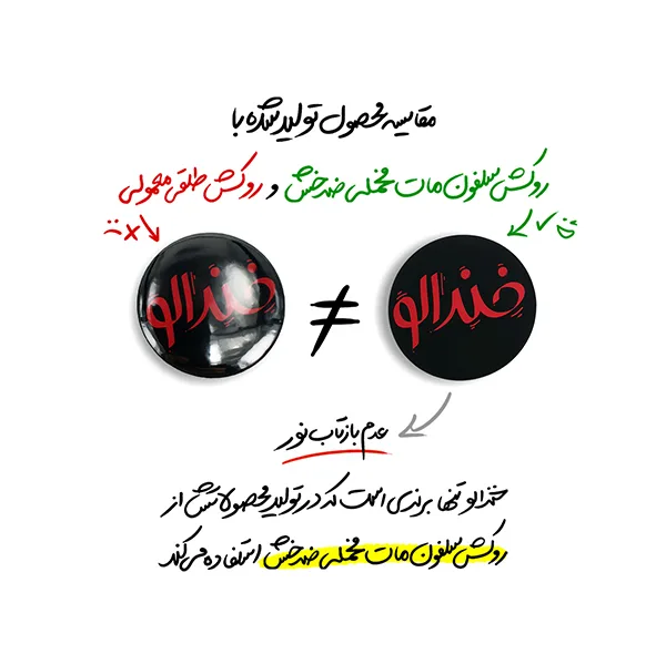 مگنت خندالو مدل قهوه Coffee کد 118 مجموعه 49 عددی