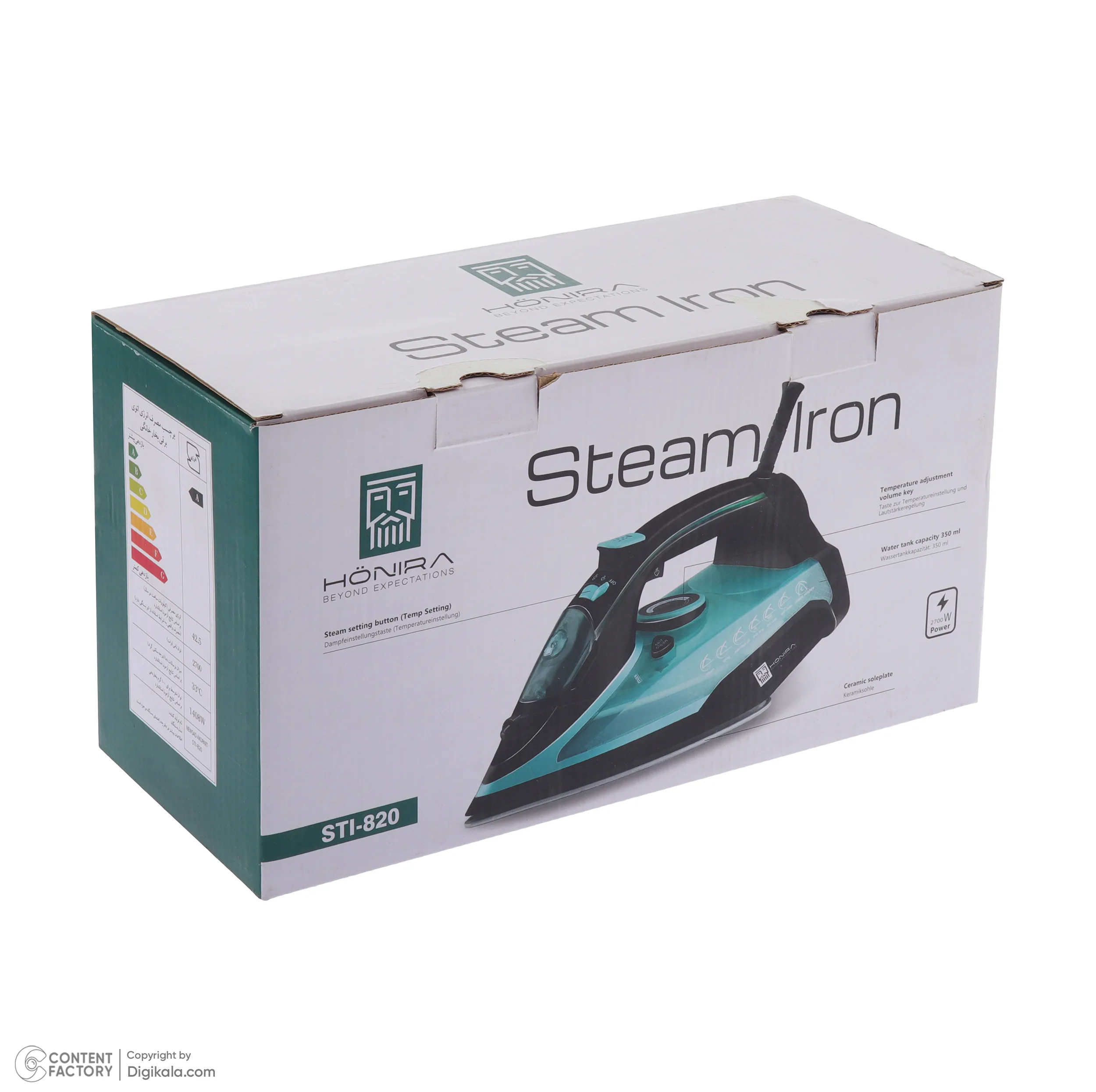 اتو بخار 2700 وات هونیرا مدل STI-820