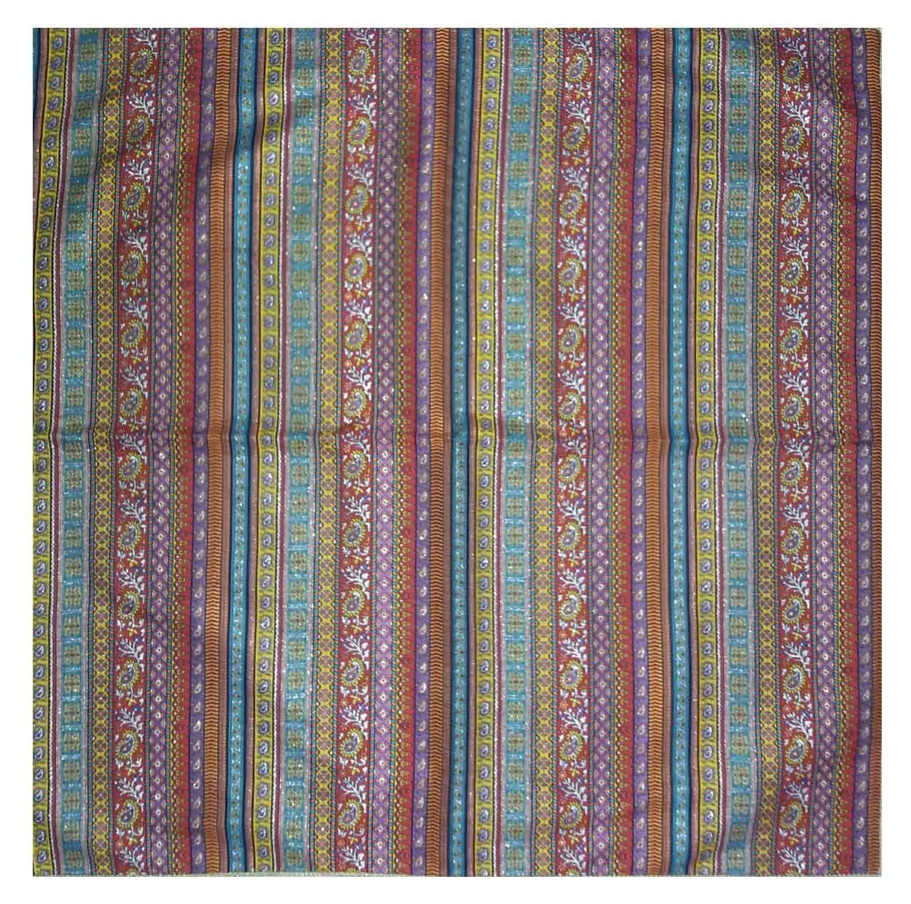 رومیزی ترمه ابریشمی کد 2011 سایز 100 × 100 سانتی متر