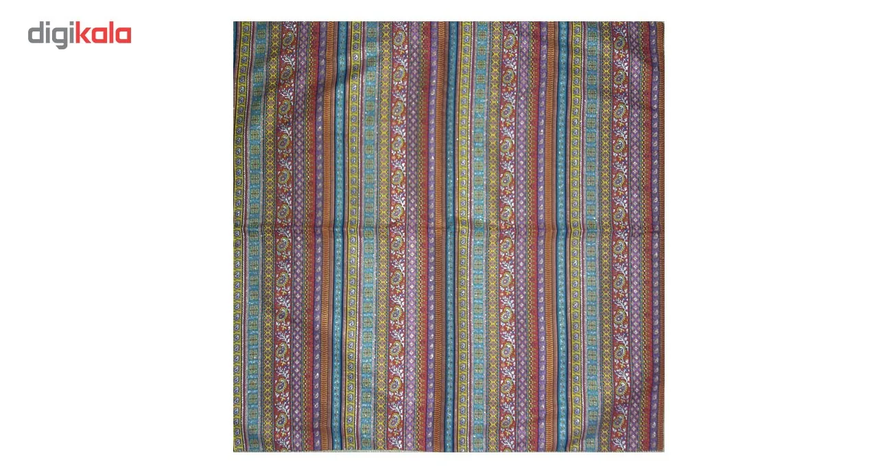 رومیزی ترمه ابریشمی کد 2011 سایز 100 × 100 سانتی متر