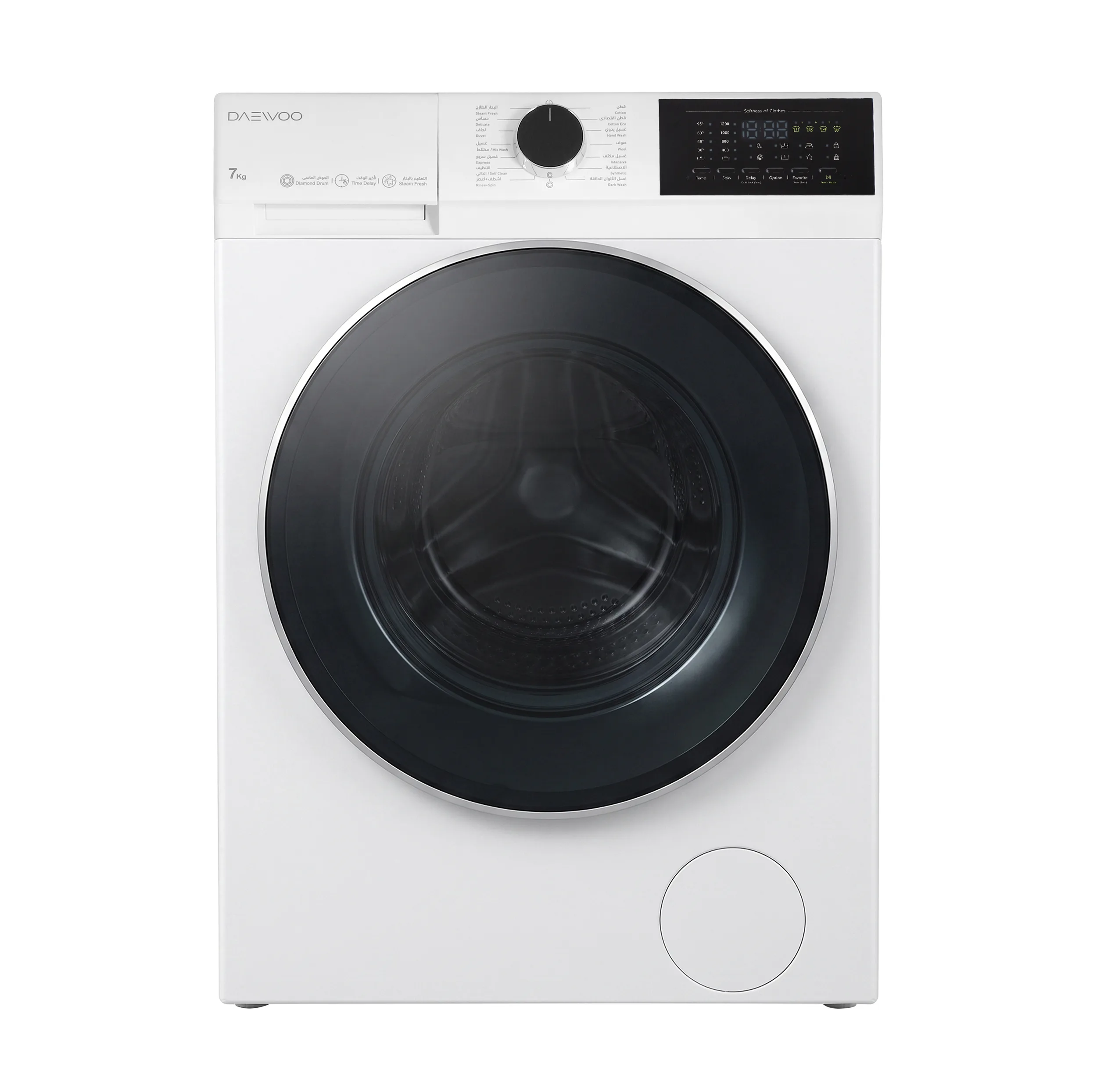 ماشین لباسشویی 7 کیلوگرم اتوماتیک دوو مدل DW-F0792