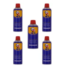 اسپری روان کننده فیگارو مدل WD-40 حجم 400 میلی لیتر مجموعه 5 عددی
