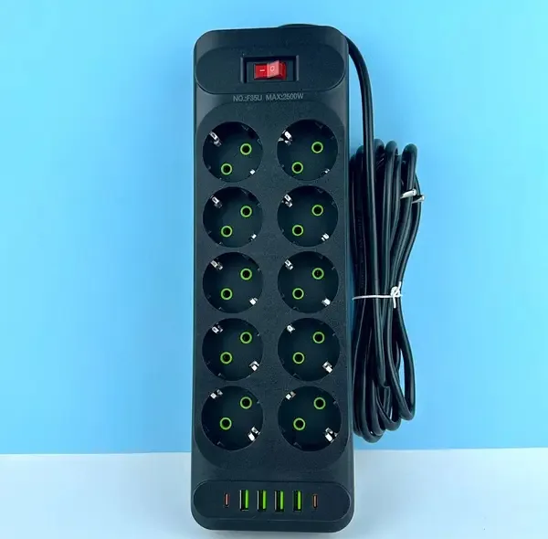 چندراهی برق پاورسوکت مدل F35U-Type-C
