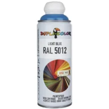 اسپری رنگ آبی روشن دوپلی کالر مدل RAL 5012 حجم 400 میلی لیتر