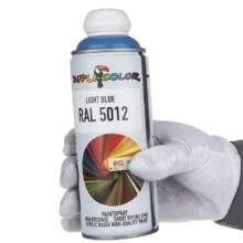اسپری رنگ آبی روشن دوپلی کالر مدل RAL 5012 حجم 400 میلی لیتر