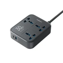 چندراهی برق محافظ دار پاورولوجی مدل  Power strip 3AC 3250W PWCUQC037