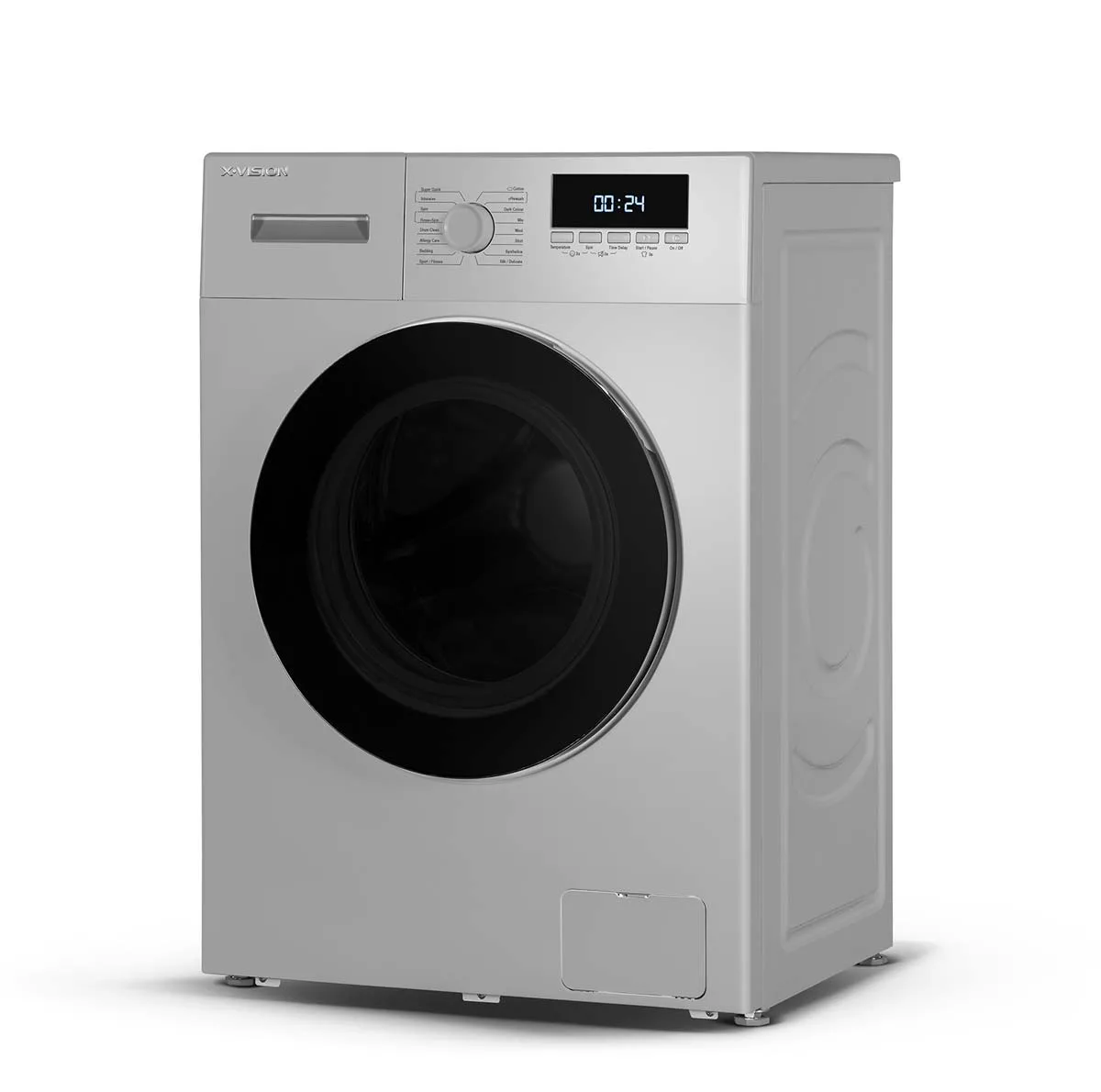 ماشین لباسشویی ایکس ویژن مدل TE84 AW ظرفیت 8 کیلوگرم