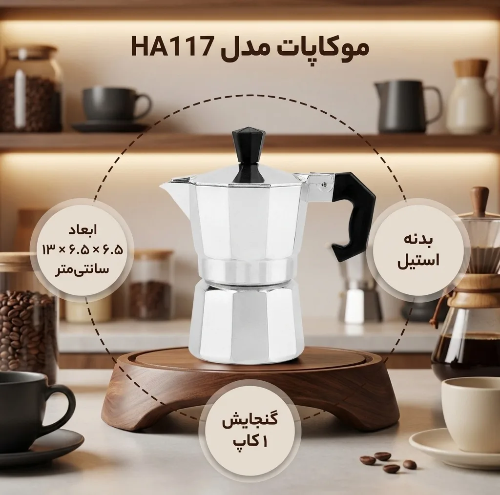 موکاپات مدل HA117