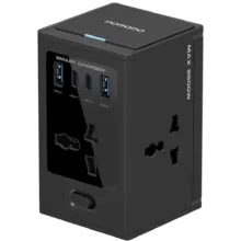 چندراهی برق پرودو مدل Universal GaN Multiport Adapter PDUNS8430BK