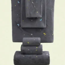 حوله دست و صورت مدل Starry Sky سایز۷۵*۳۴ سانتی متر