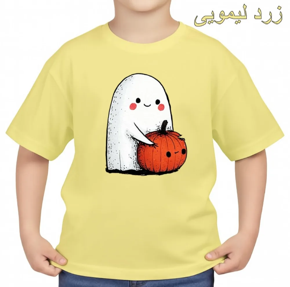 تیشرت آستین کوتاه بچگانه مدل روح کد v10