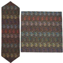 ست 2 تکه رومیزی ترمه کد T266RA143