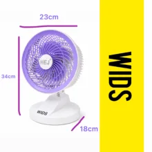 پنکه رومیزی ویدز مدل توربو چرخشی کد HJ-320