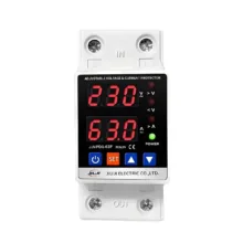 محافظ ولتاژ تکفاز 63 آمپر جیوجی مدل JIUJI_JJVPD1_63F