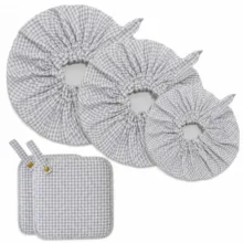 ست دم‌کنی 5 تکه الیزاسوینگ مدل کلاسیک پنبه کد 05_cotton