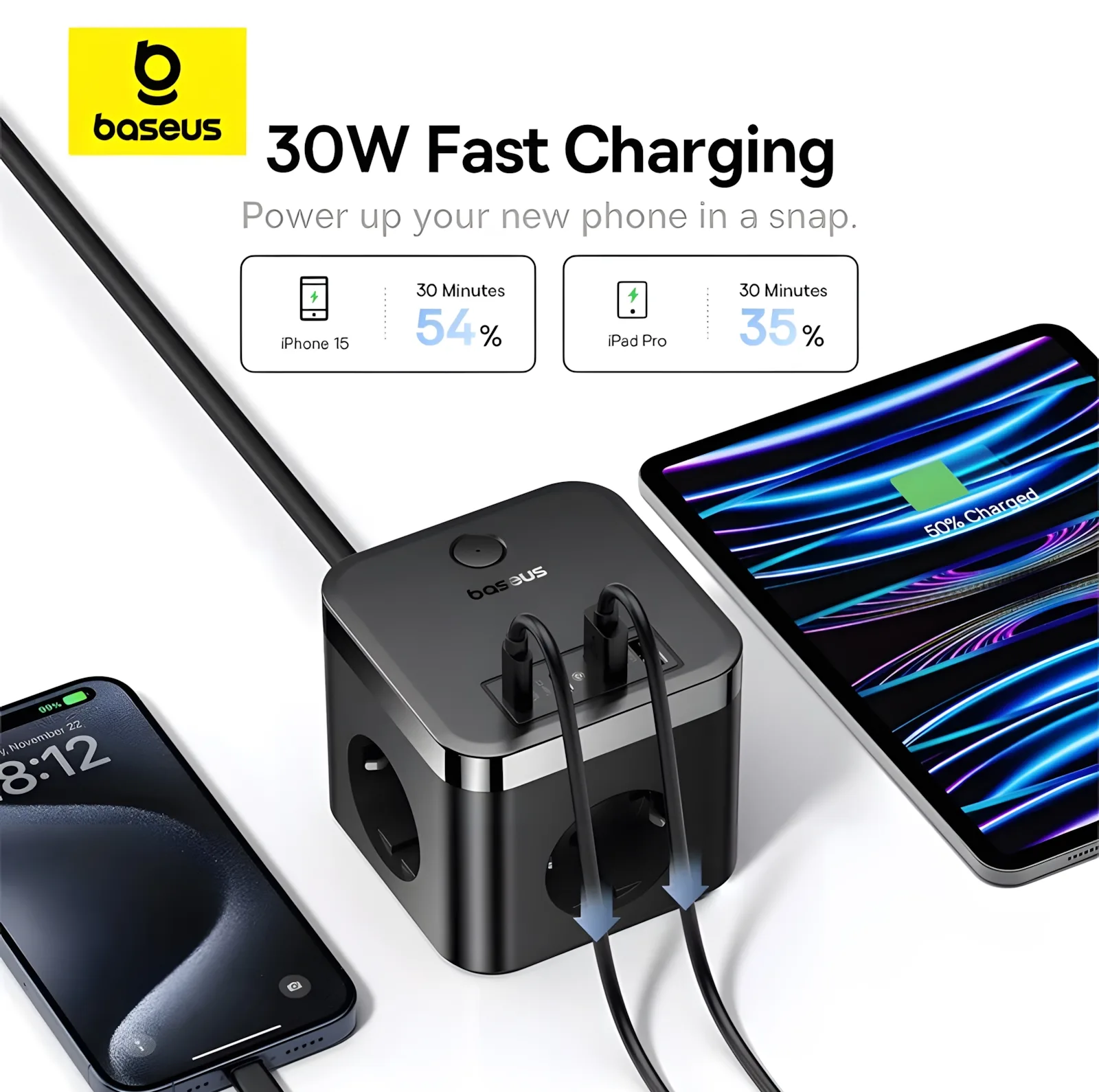 چندراهی برق بیسوس مدل B-E117 30W