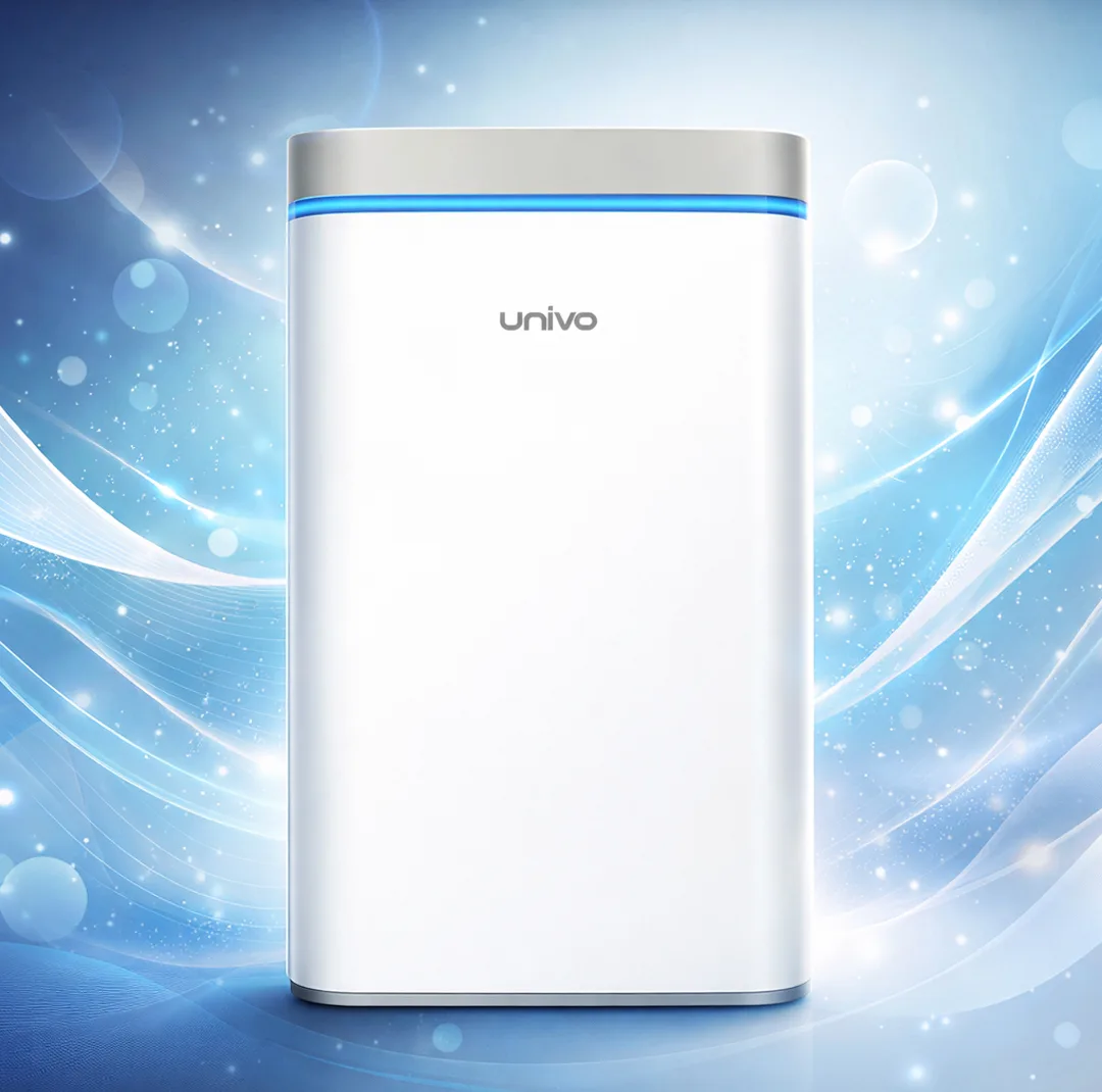 دستگاه تصفیه‌کننده هوا خانگی پنج مرحله‌ای یونیوو مدل UAir Cloud 480 Hydra به همراه فیلتر