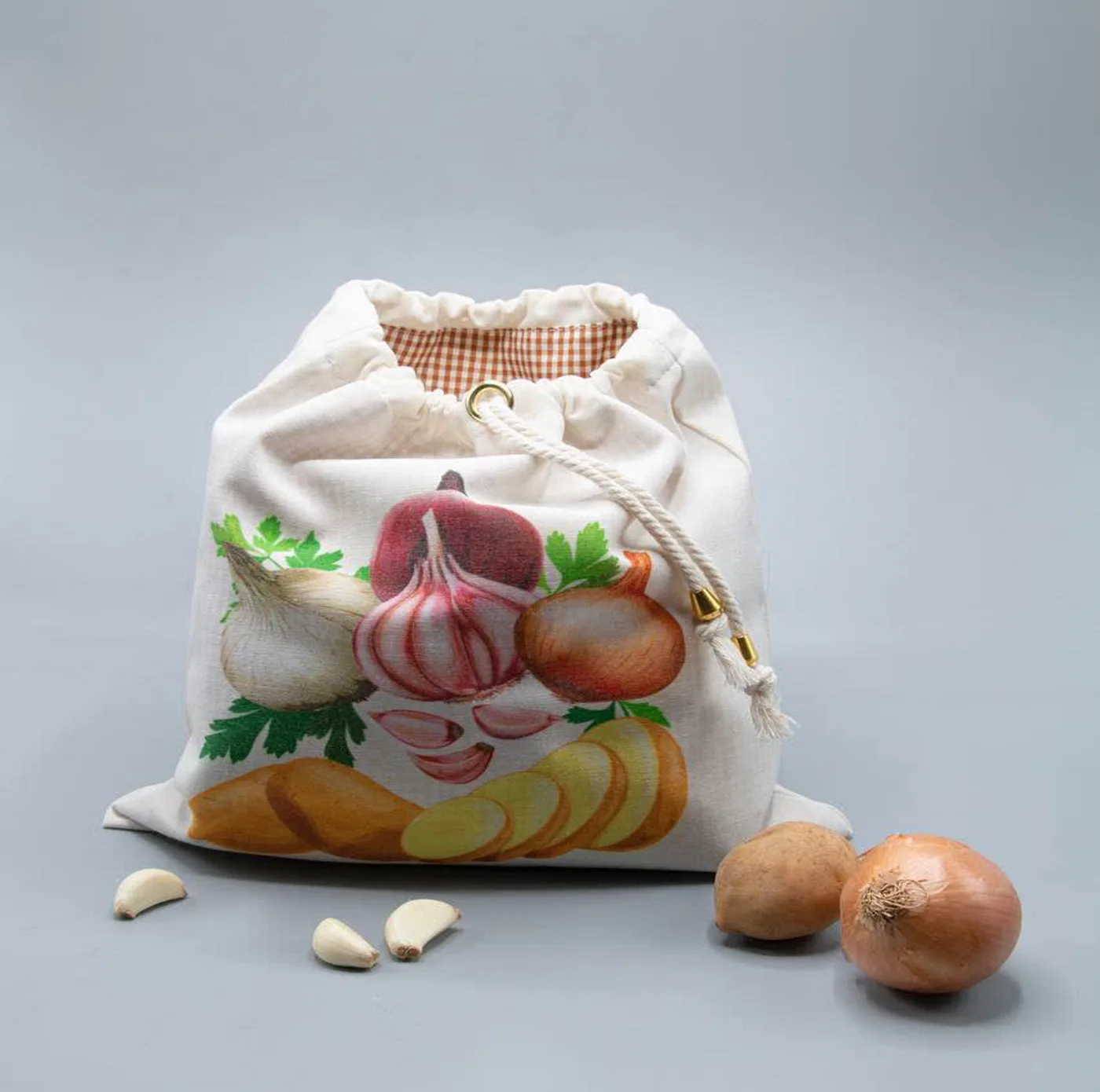 کیسه سبزی مدل میوه بسته 5 عددی