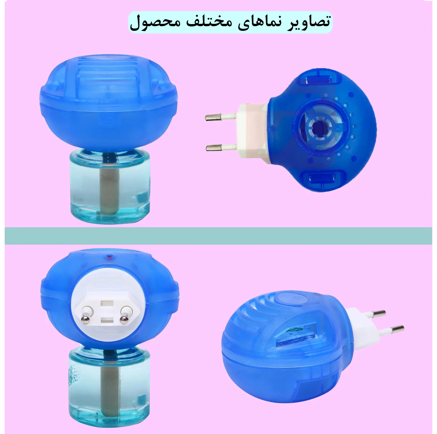 حشره کش برقی کواکوا مدل S-214 به همراه مایع حشره کش