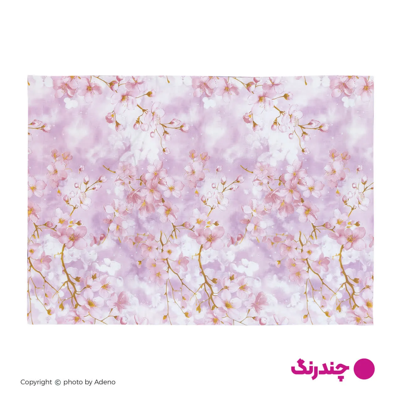 روبالشی آدنو مدل نبات کد FI119 سایز 70x50 سانتی متر بسته 2 عددی