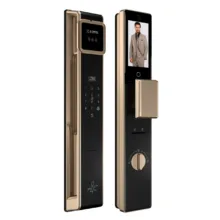 دستگیره هوشمند راست بازشو اسمارت مارتینی مدل Q8 Gold