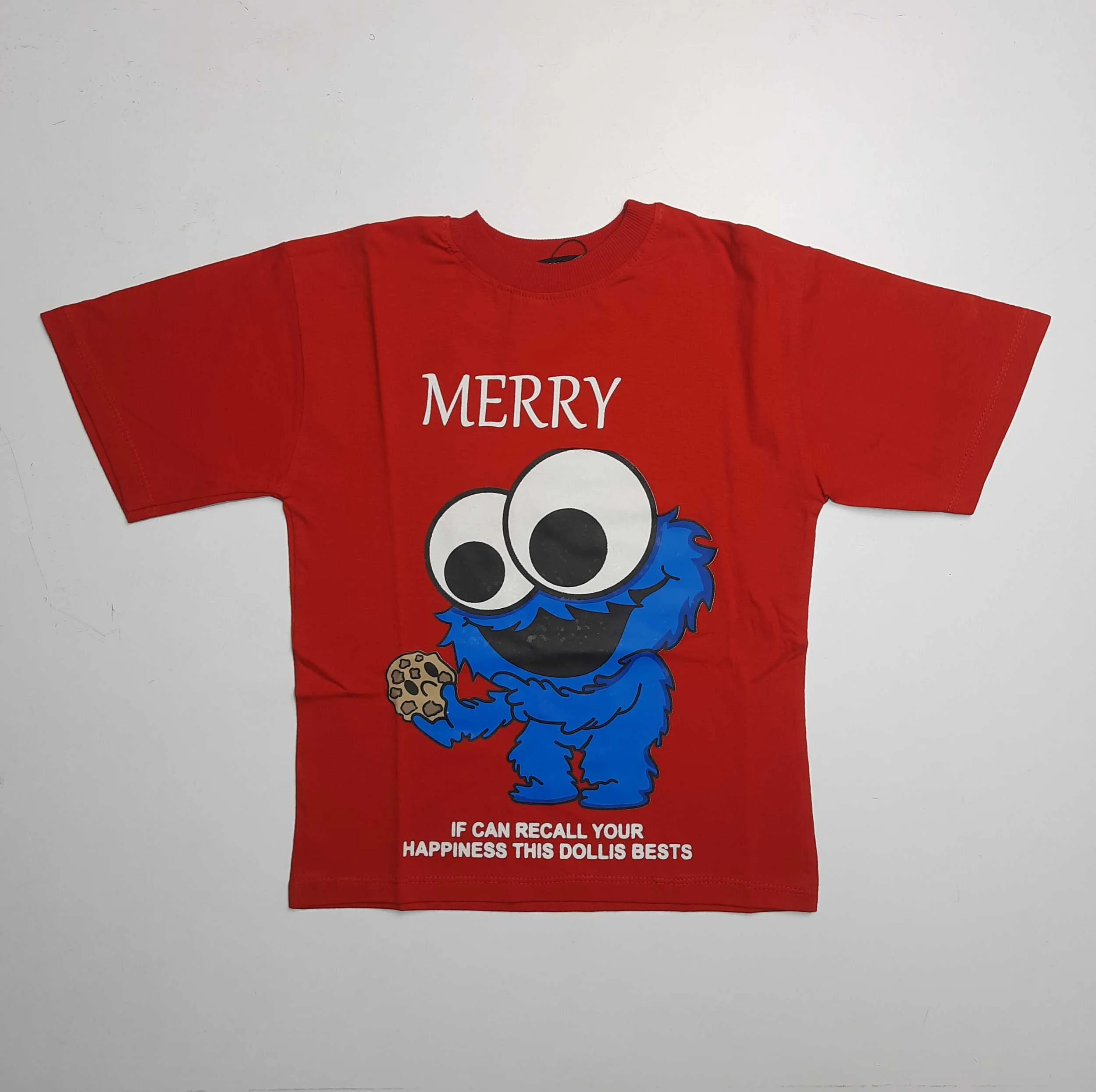 تی‌شرت لانگ آستین کوتاه بچگانه مدل Merry