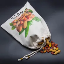 کیسه نان و سبزی مدل آجیل بسته 4 عددی