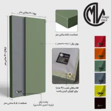 پنل آکوستیک مجیک ویس مدل Quietrex کد YELL1