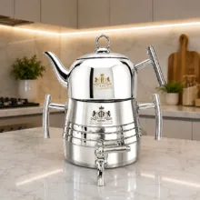 ست کتری و قوری سرهوم مدل 20303 گنجایش کتری 2 لیتر گنجایش قوری 0.7 لیتر
