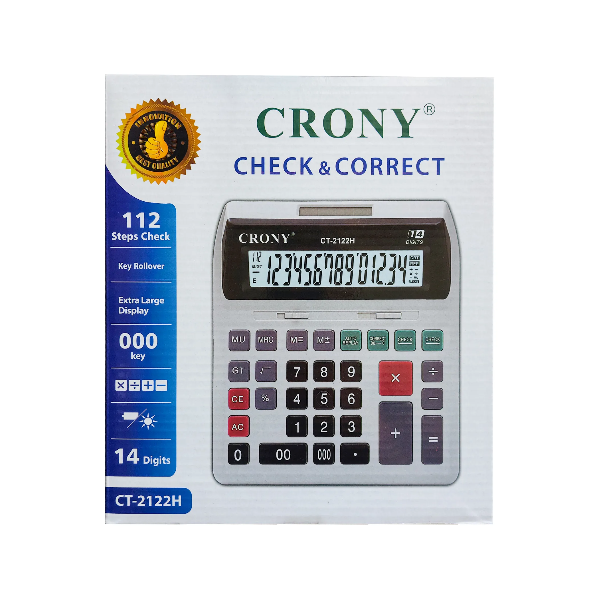 ماشین حساب کرونی مدل CT-2122H