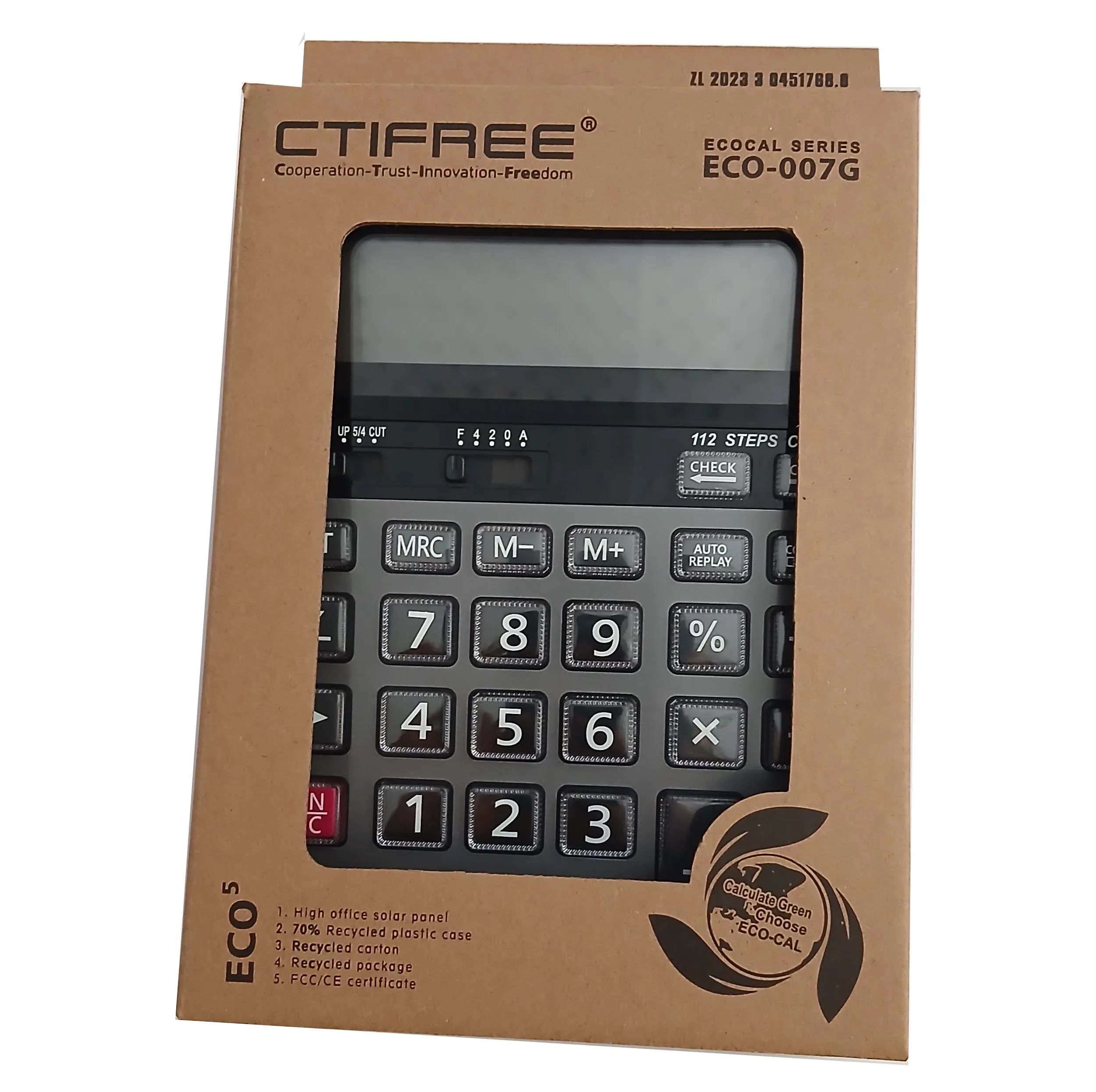 ماشین حساب سیتی فری مدل ECO-007