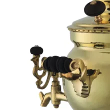 سماور زغالی عبدی مدل کلاسیک گنجایش 2.5 لیتر