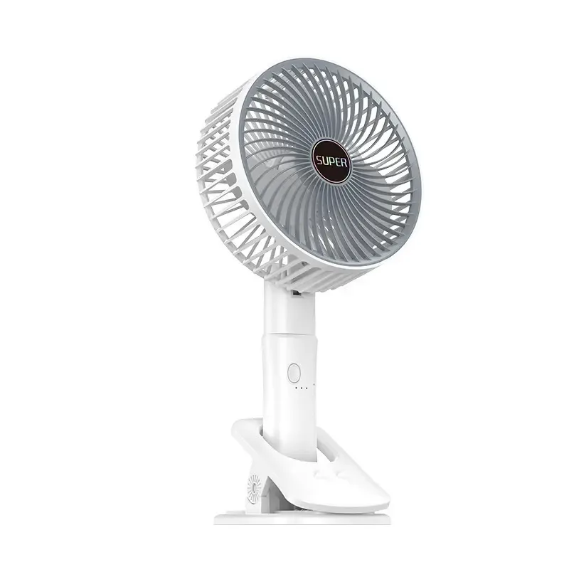 پنکه شارژی مدل Circulation Clamp Fan ظرفیت 1200 میلی آمپر ساعت