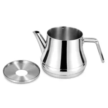 ست کتری و قوری لینس مدل Naz Aile گنجایش کتری 1.75 لیتر و گنجایش قوری 0.75 لیتر