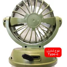 پنکه رومیزی ای آر مدل توربو F804 ظرفیت 6000 میلی آمپر
